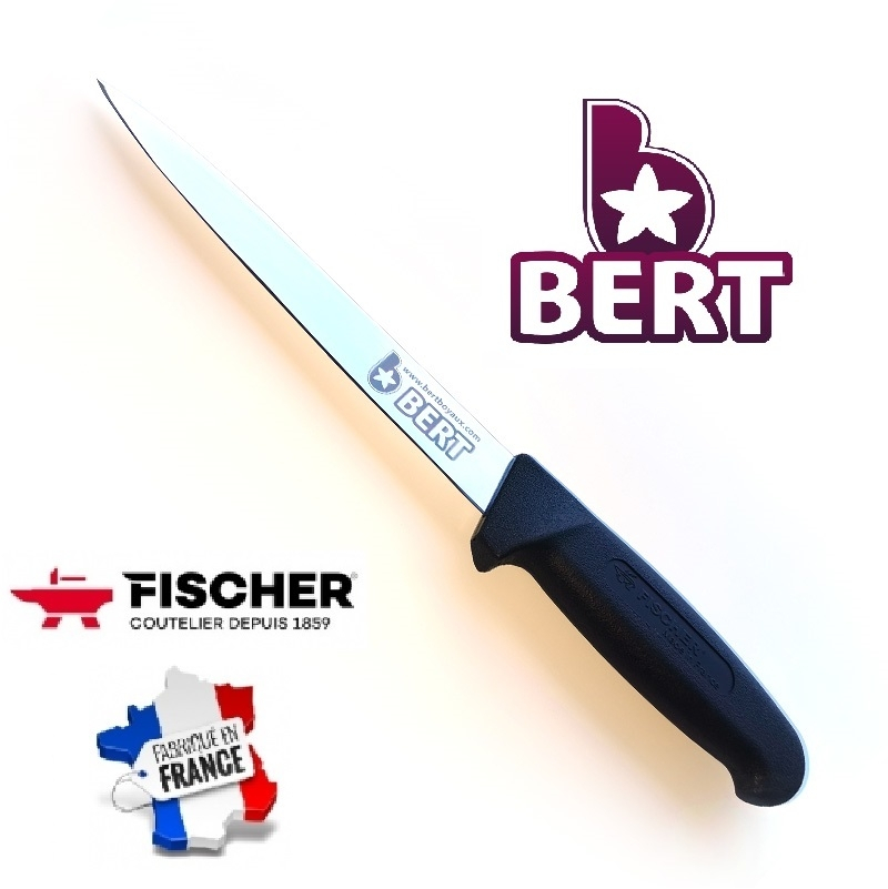 Couteaux Dénerveur/Eplucheur BERT pour fabrication de charcuterie, saucisson